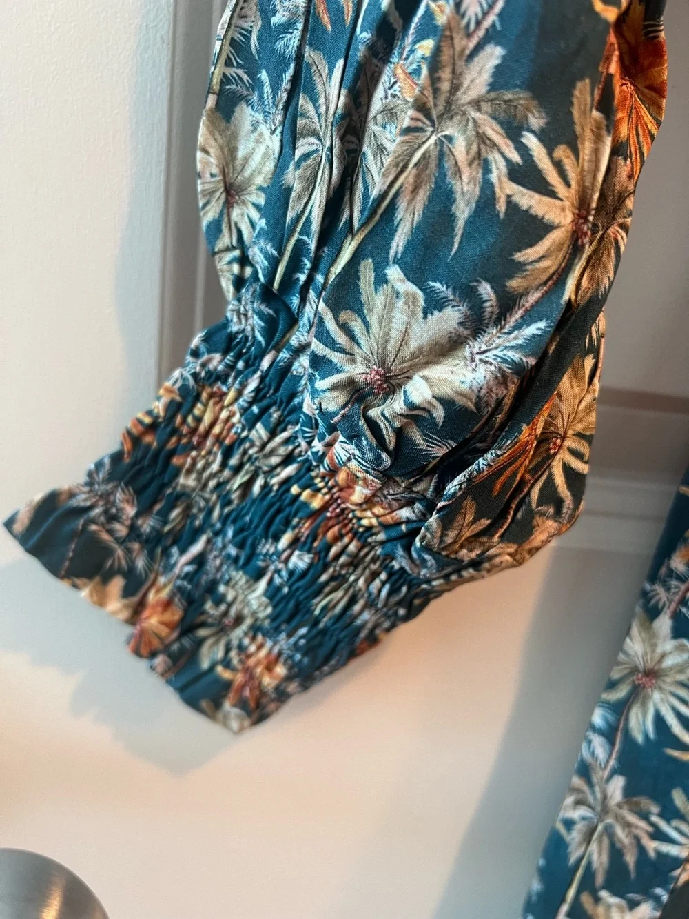Palmacea Swimwear Palm Print Kimono Cover Up NWT